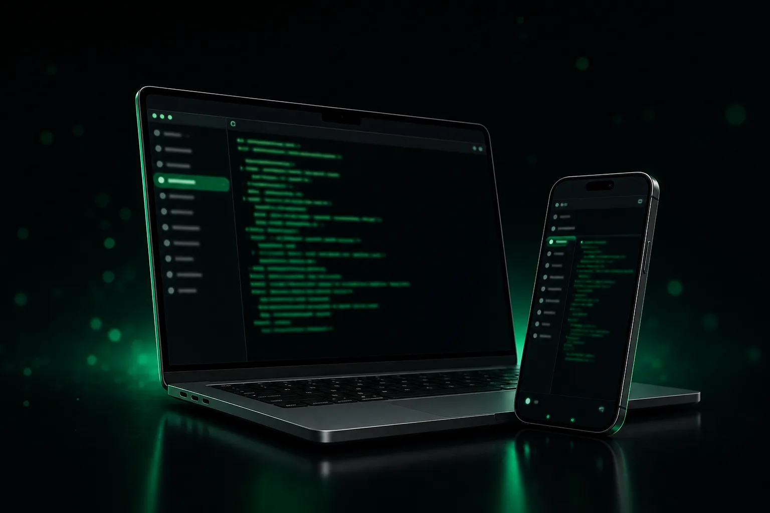 Shellby on MacBook and iPhone